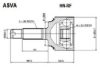 HONDA 44014TA0A50 Joint Kit, drive shaft